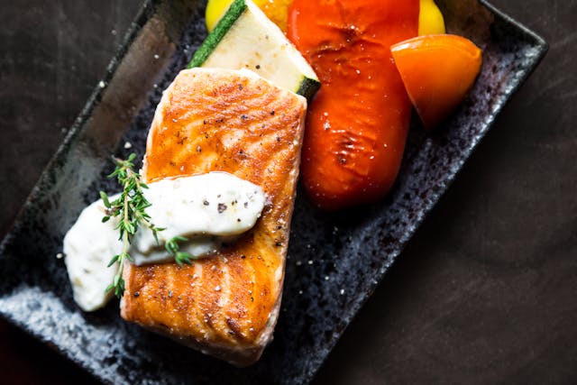 Teppan de Salmão